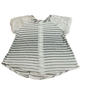 Tween Scene stripped blouse L